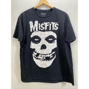 Misfits Band Black Graphic T-Shirt Men’s Large 42-44 Chest Punk Rock Tee